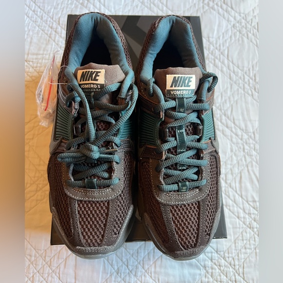 NIKE ZOOM VOMERO 5 PRM, Baroque Brown & Medium Ash, Men’s Size 6 (Women 7.5) NWT - Picture 7 of 11